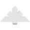 Ekena Millwork Kennewick Architectural Grade PVC Gable Bracket, 36"W x 19 1/2"H x 6"D x 6"F, 13/12 Pitch GBP036X20X0606KEN00 - alternate 3